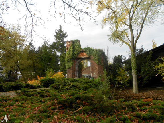 Ruine kasteel Nijenborgh, Weert, Nederland